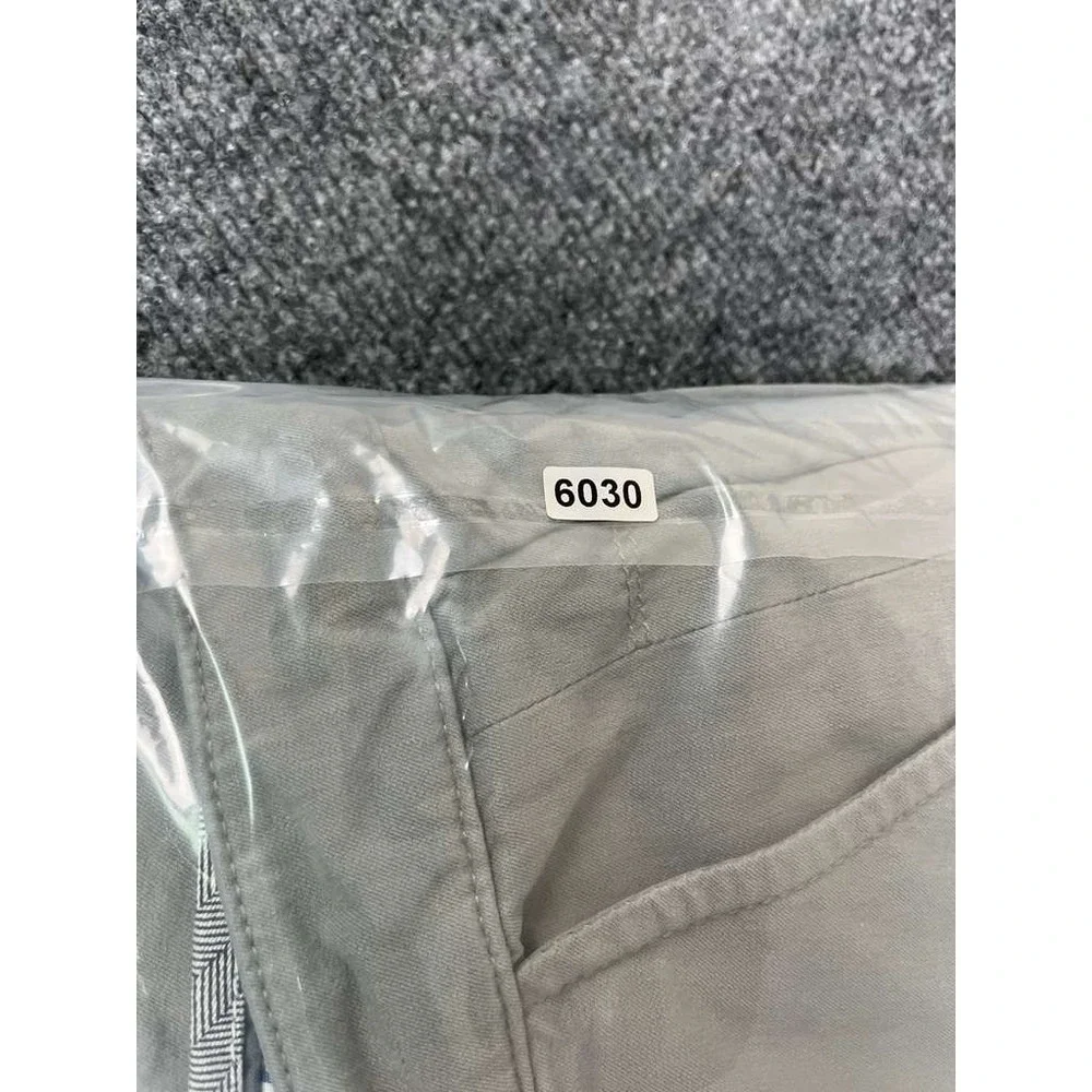 Mugsy Jeans Damen Shorts Mens 42 Green Stretch Chino Casual 8 Inch Inseam Summer